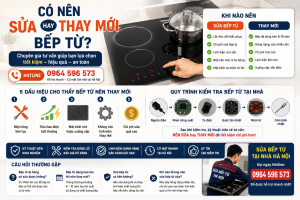 Có nên sửa hay thay mới bếp từ tại Hà Nội